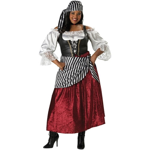 Pirate Wench Adult Halloween Costume - Walmart.com