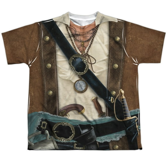 - Pirate - Youth Short Sleeve Shirt - Large