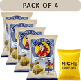 thumbnail image 1 of Pirate’s Booty Aged White Cheddar Puffs – 4 oz (4 Pack) – Light & Crispy Cheese Snacks + Complimentary Candy Pack, 1 of 4