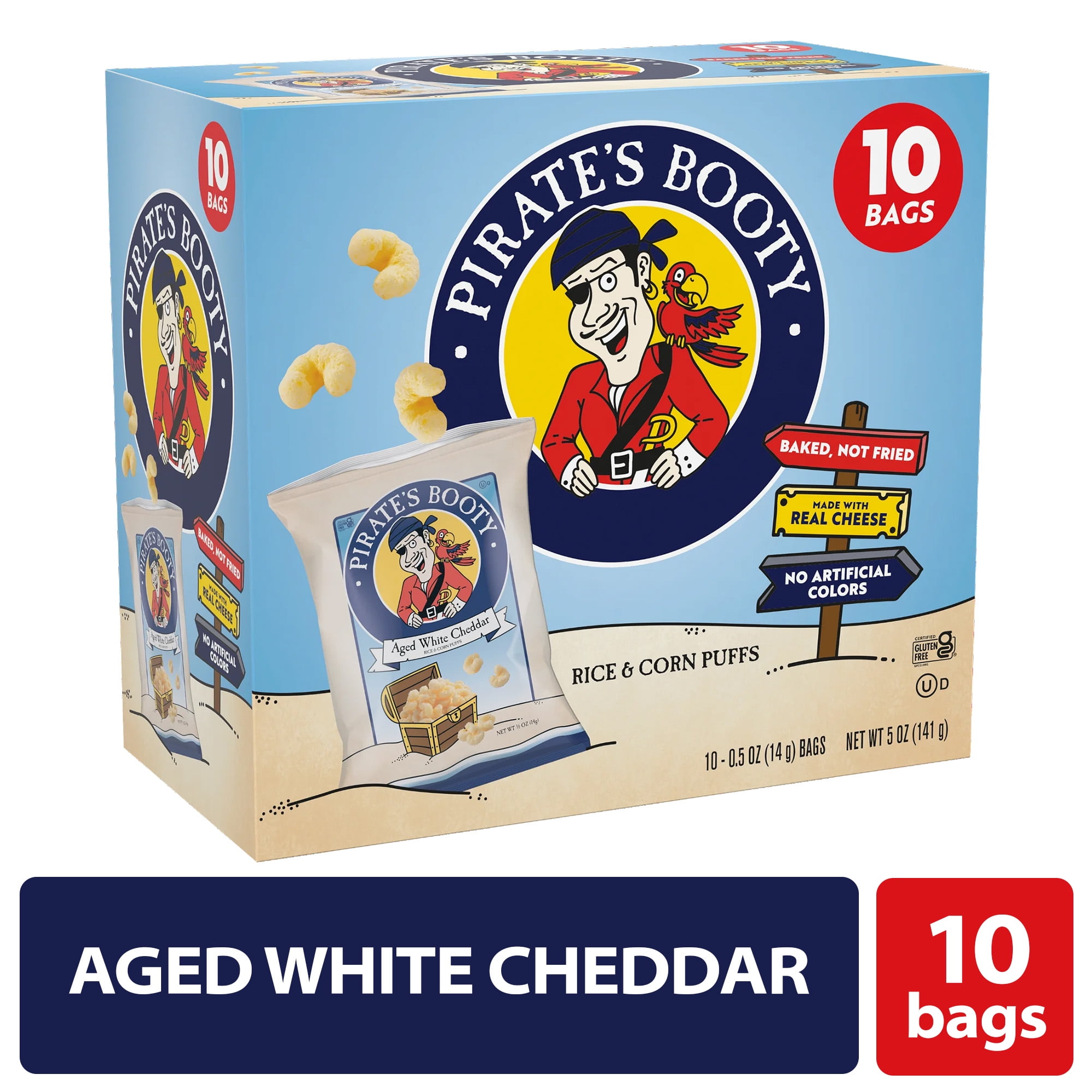 PIRATE'S BOOTY Puffed Snacks in Chips - Walmart.com