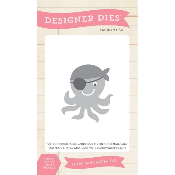 Pirates Life: Pirate Octopus Medium Die Set