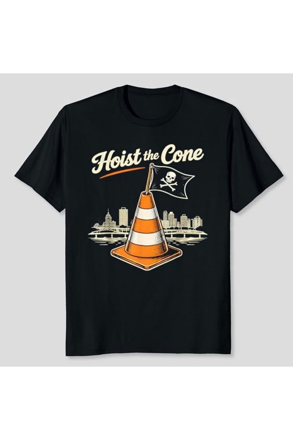 Pirates Hoist The Cone Skyline T-shirt Sizes S-5XL GoldenGate JSC
