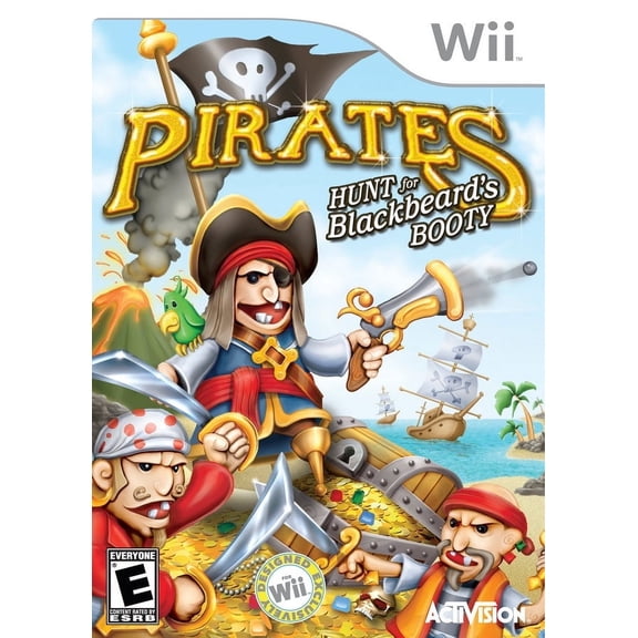 Pirates: The Hunt For Blackbeard's Booty - Nintendo Wii
