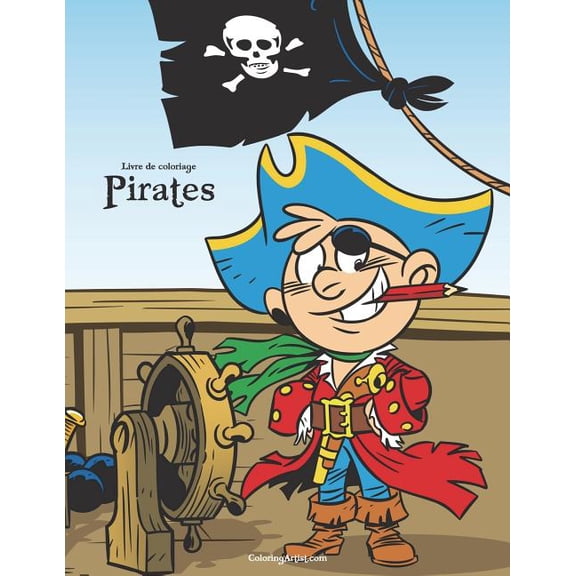 Pirates Livre de coloriage Pirates 1 & 2, (Paperback)