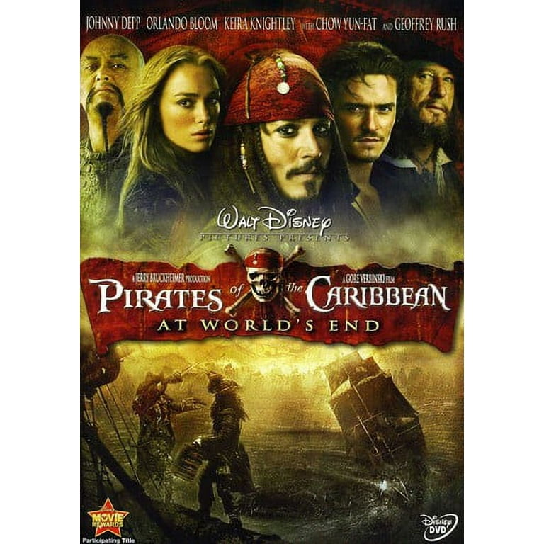 Pirates of the Caribbean At World s End DVD Disney Action Adventure