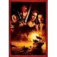 thumbnail image 1 of Pirates Of The Caribbean Cast No Text Movie Poster Reprint 27Inx40In 27x40 Square Adults Poster Time, 1 of 2