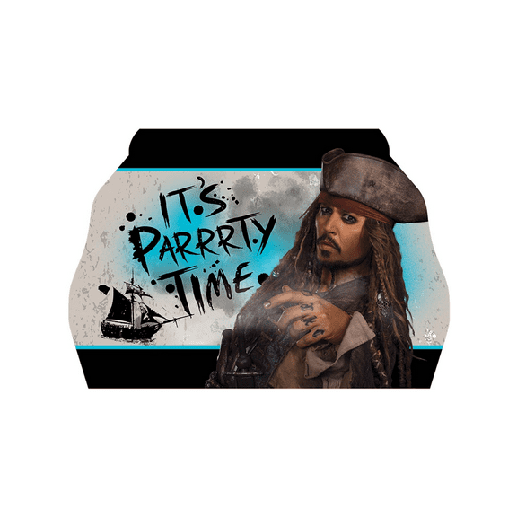 Pirates of the Caribbean Postcard Invitations (8 Count)