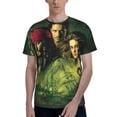 thumbnail image 1 of Pirates Of The Caribbean T Shirt 3d Printed Crewneck Graphic Short Sleeve Tees For Mens, 1 of 8