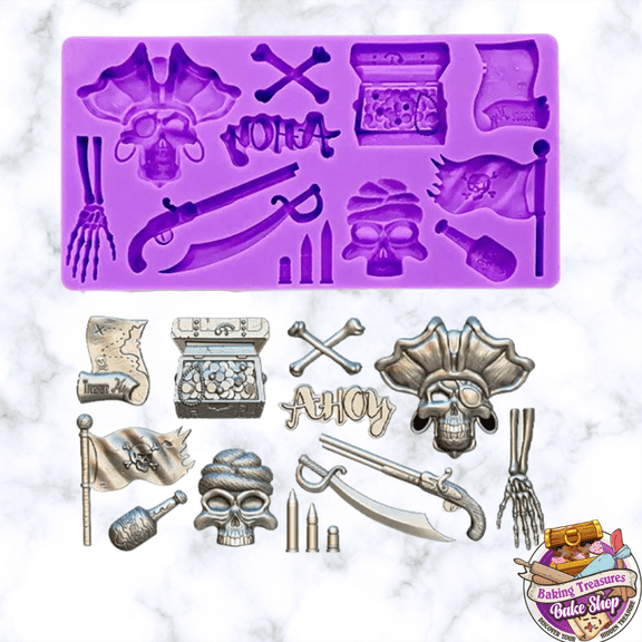 Pirates Silicone Molds