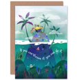thumbnail image 1 of Pirates Treasure Dream It Greetings Card Plus Envelope Blank inside, 1 of 3