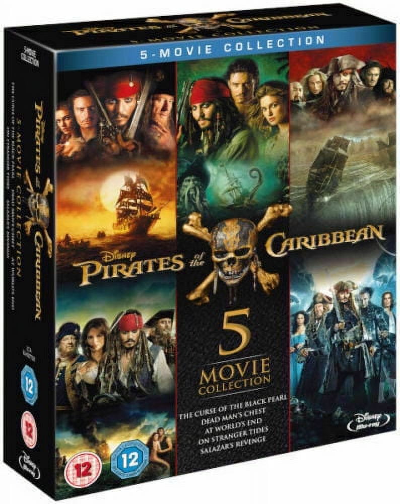 Pirates of the Caribbean 5-Movie Collection France Ubuy