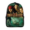 thumbnail image 1 of Pirates of The Caribbean Backpacks 16 Inch Bookbag Casual Daypack for Travel Camping Hiking, 1 of 6