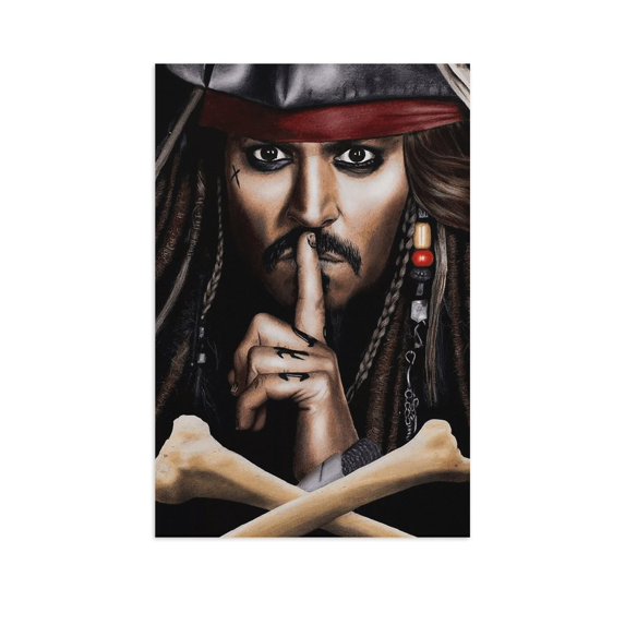 Pirates of The Caribbean Canvas Wall Art Painting Artwork Picutures Wall Decor for Home Decorations Wall Decor Posters