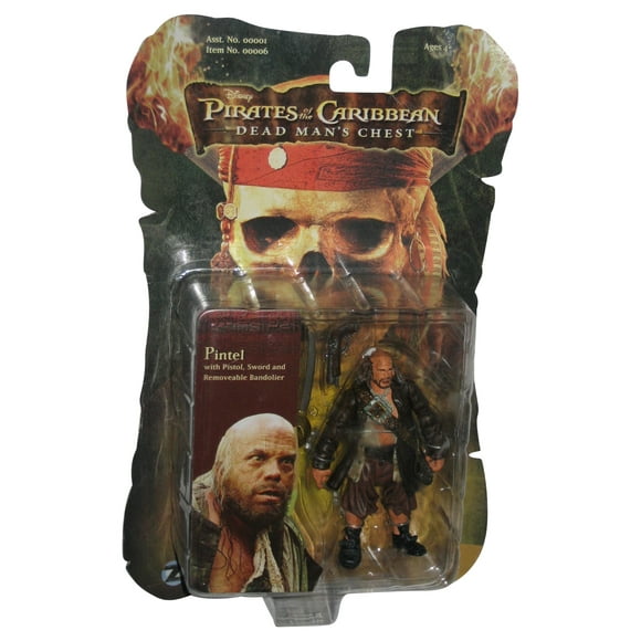 Pirates of The Caribbean Dead Man's Chest Pintel Zizzle Action Figure