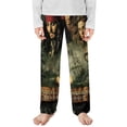 thumbnail image 1 of Pirates of The Caribbean Pajama Pants Sleep Pants Soft Elastic Waist Pajama Bottoms Lounge Pants with 2 Pockets, 1 of 7