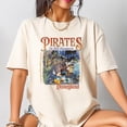 thumbnail image 1 of Pirates of the Caribbean Comfort Colors T-Shirt, Mickey and Friends Pirates, Disneyland Vacation Tees, Men's Disney Trip Shirt,Ivory color,size L, 1 of 5