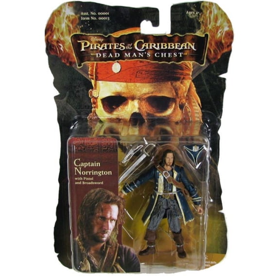 Pirates of the Caribbean Dead Man's Chest Captain Norrington Action Figure