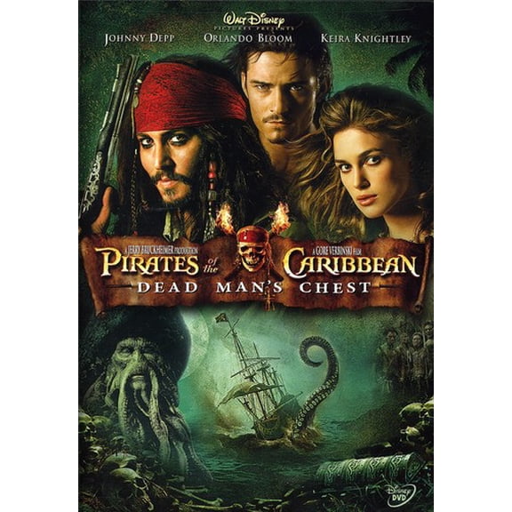Pre-Owned Pirates of the Caribbean: Dead Man's Chest (DVD), Disney, Action & Adventure