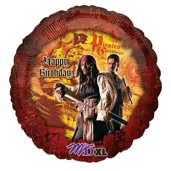 Pirates of the Caribbean Foil Mylar Balloon (1ct)