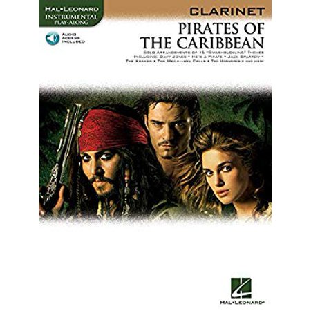 Pre-Owned Klaus Badelt Pirates Of The Caribbean (Clarinet) Clt Book (Hal Leonard Instrumental Play-Along) (Includes Online Access Code) Paperback