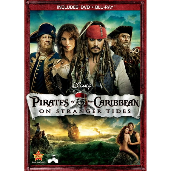 Pirates of the Caribbean: On Stranger Tides (DVD + Blu-ray)
