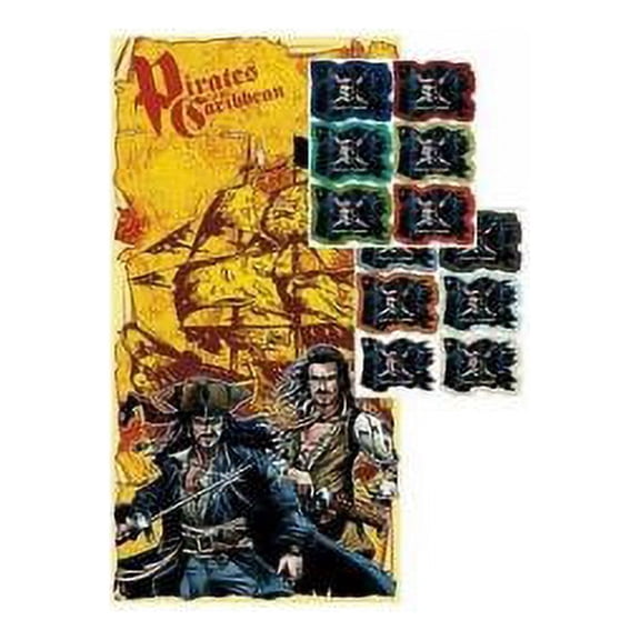 Pirates of the Caribbean Party Game Poster 1ct