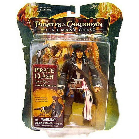 Pirates of the Caribbean Pirate Clash Jack Sparrow Action Figure [Quick Draw]