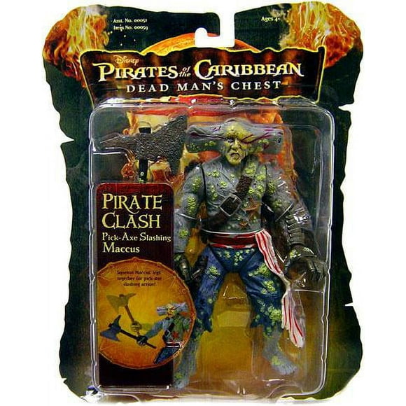 Pirates of the Caribbean Pirate Clash Maccus Action Figure [Pick Axe Slashing]