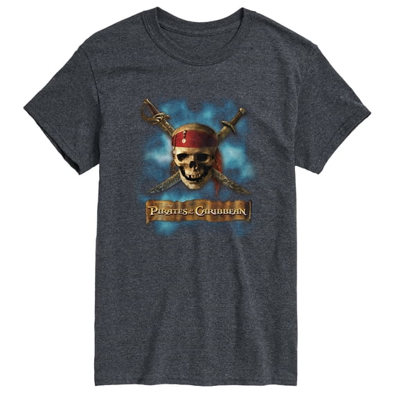 Pirates of the Caribbean - Skull and Swords - Men's Short Sleeve Graphic T-Shirt