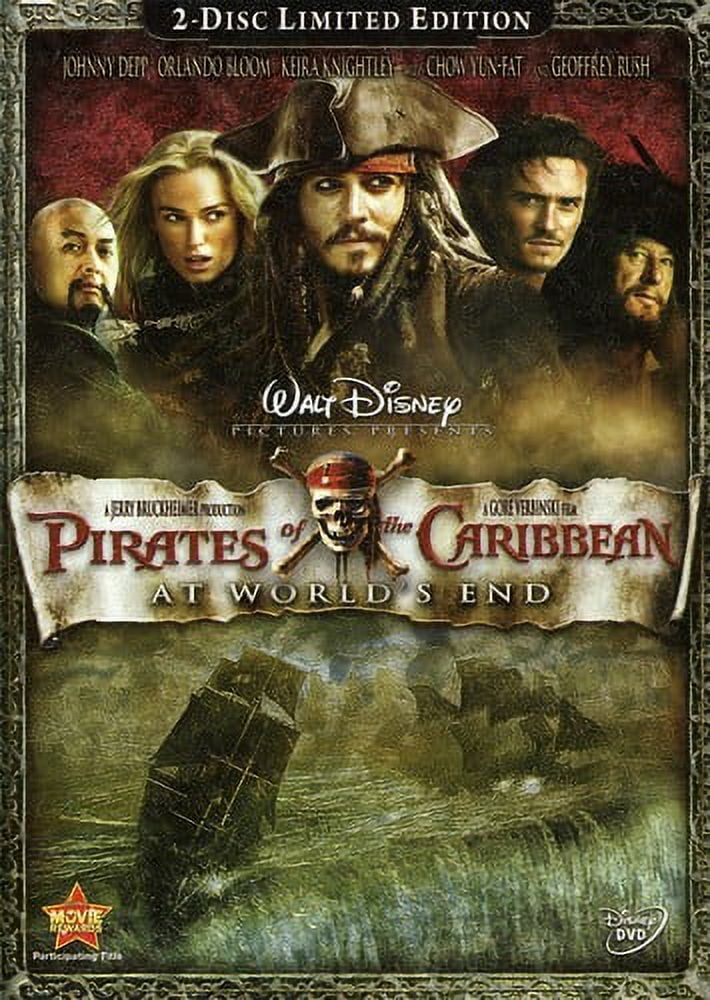 Pirates of the Caribbean: At World's End (DVD, 2007) - Like New  786936292992