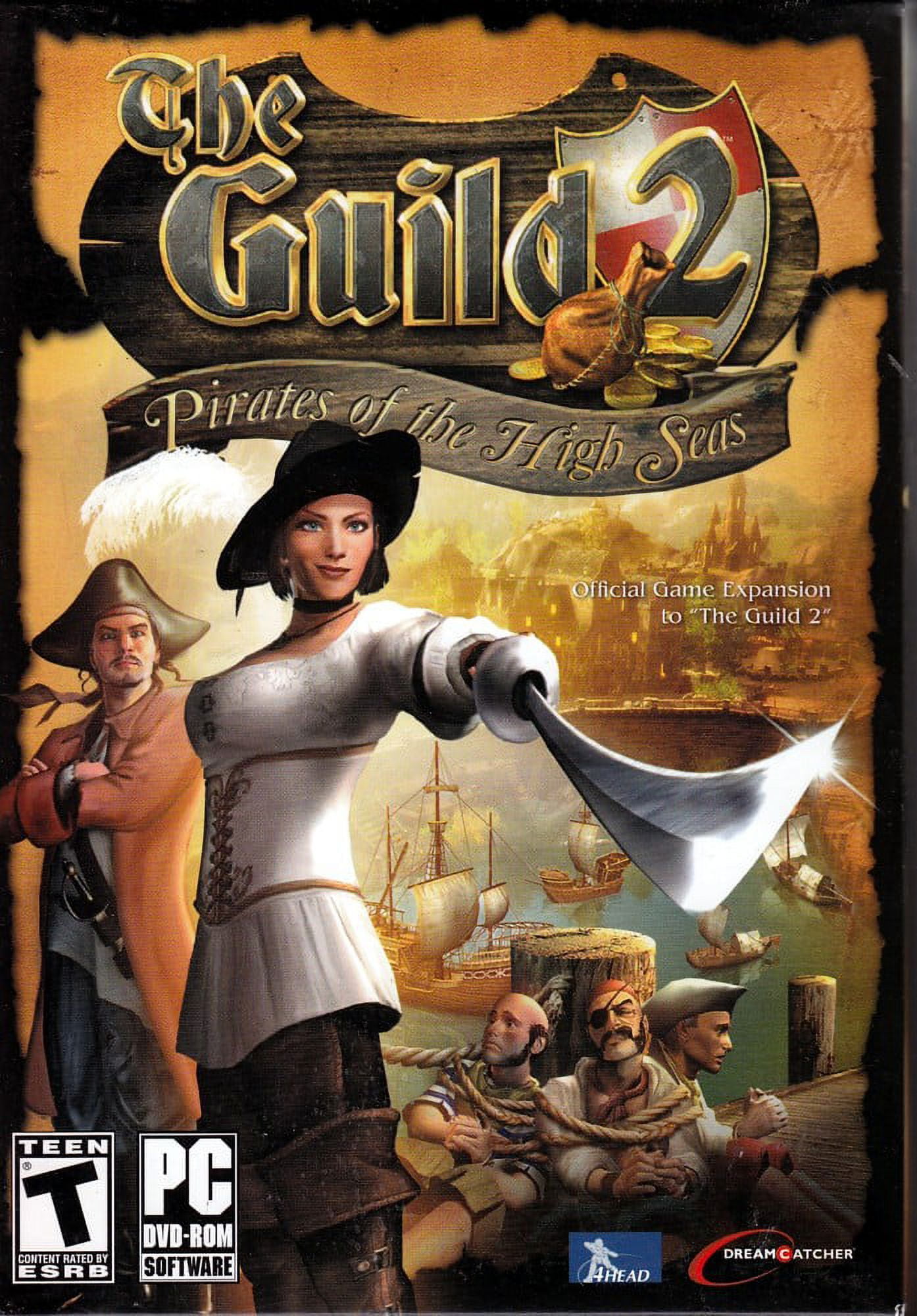 Pirates of the High Seas PC DVD-Rom - Official Game Expansion to "The Guild 2"