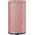 thumbnail image 1 of Pirecart 13.2 Gallon/50 Liter Trash Can Stainless Steel Fingerprint Resistant Kitchen Garbage Can, Orange, 1 of 7