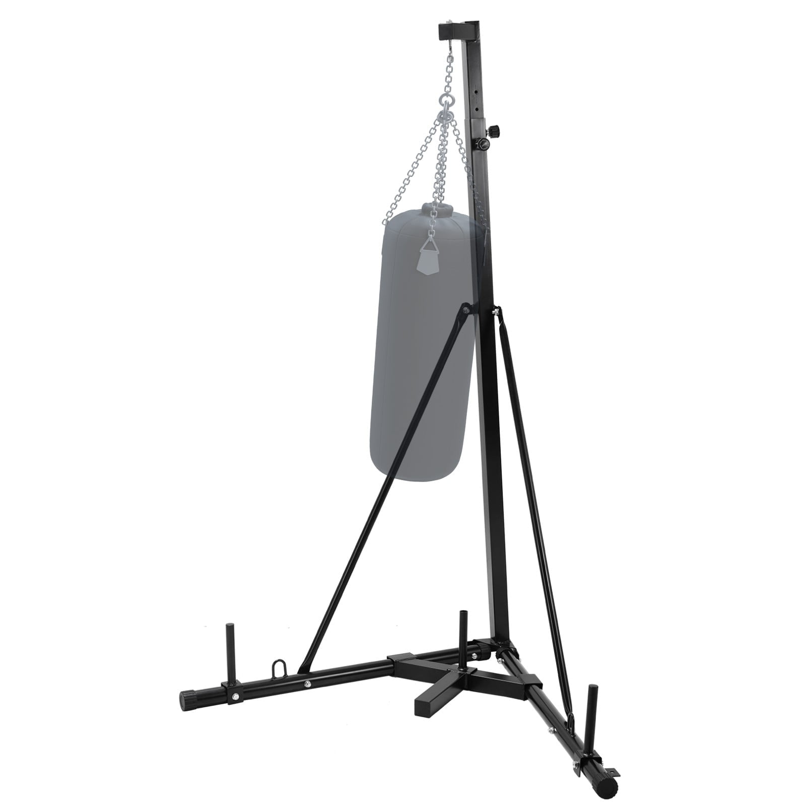 Pirecart Punching Bag Stand Height Adjustable Heavy Boxing Bag Stand for Home Gym Fitness, 150 lbs