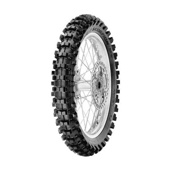 Pirelli 1664700 scorpion mx mid soft tire rear 90/100-16