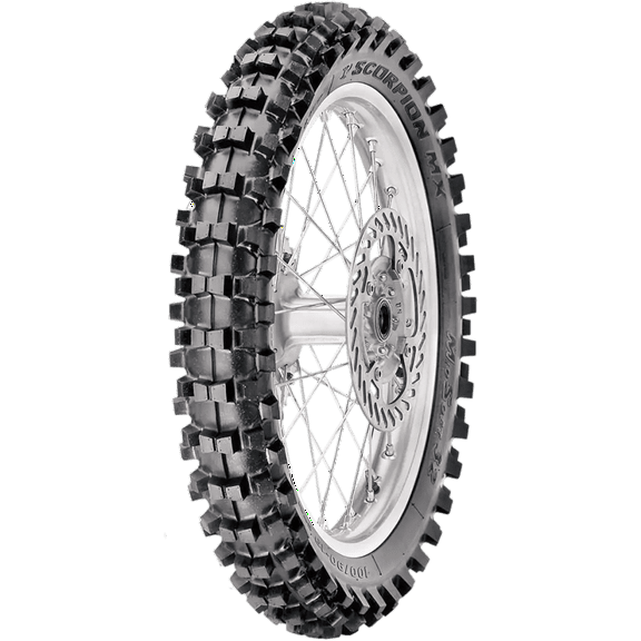 Pirelli Scorpion MX32 Mid-Soft 60/100-12 Youth Dirt Bike Tire NHS Tube Type