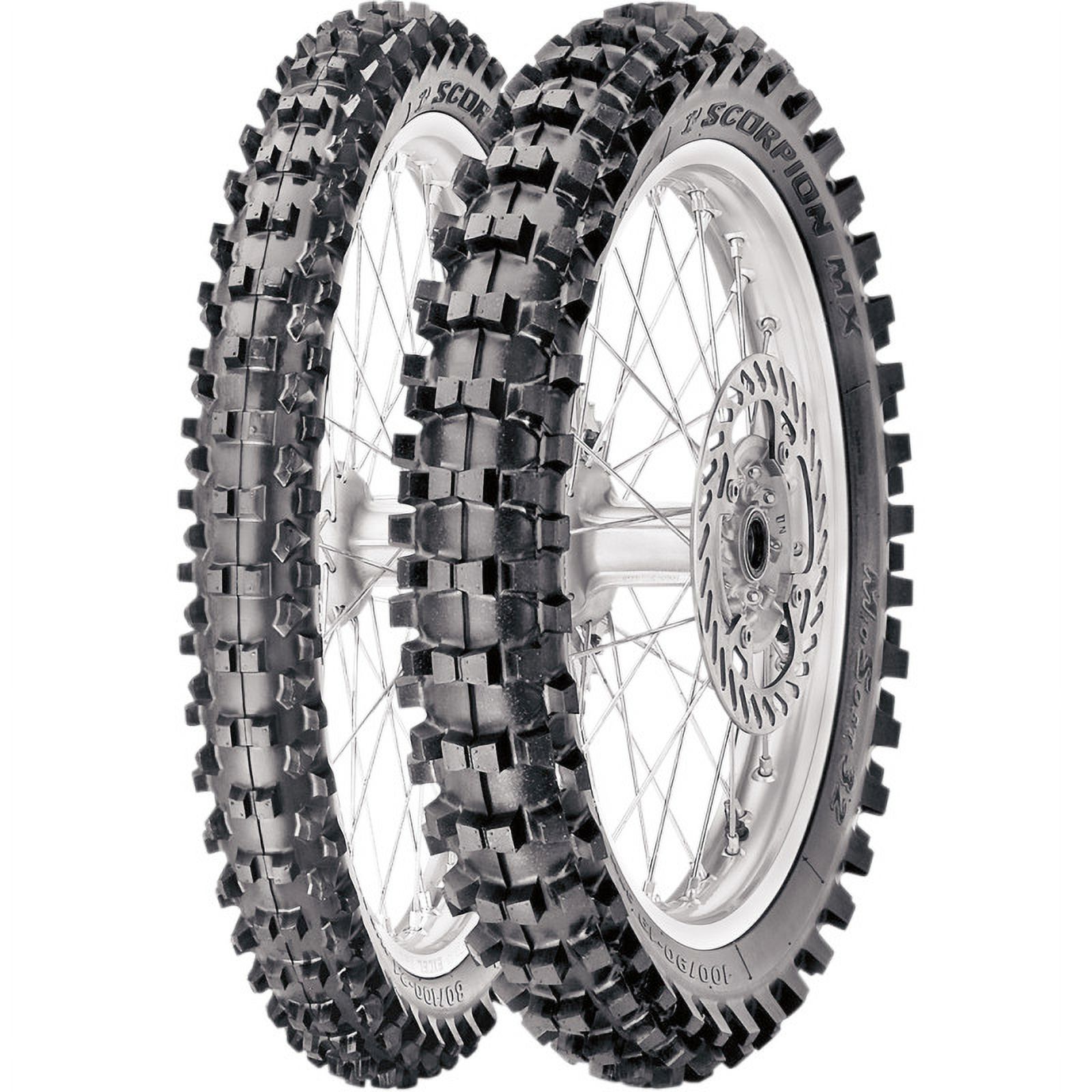 Pirelli 3842200 compatible with Scorpion MX32 Mid-Soft Front Tire - 2.75-10