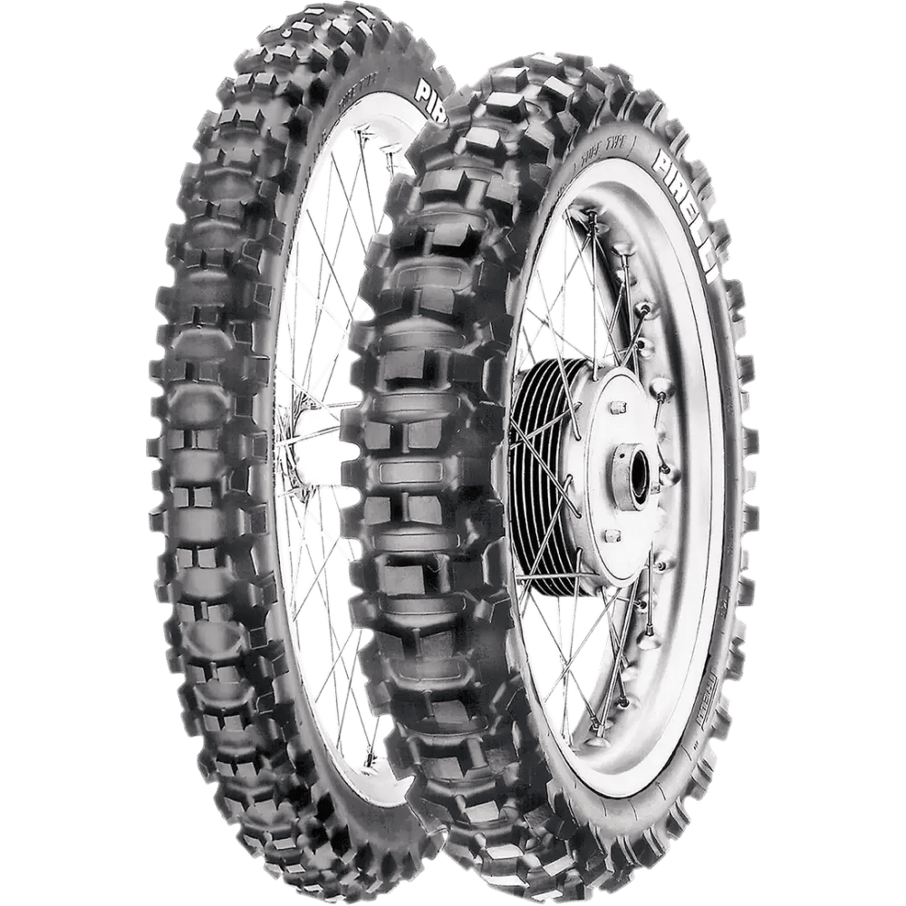 Pirelli 3842800 Scorpion MX32 Mid-Hard Rear Tire - 120/80-19