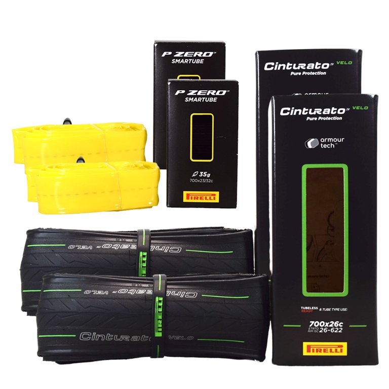 Pirelli Cinturato Velo 700x26C TLR 2本セット