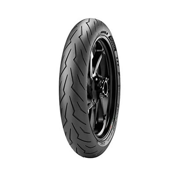 Pirelli Diablo Rosso 3 Front Motorcycle Tire 120/70ZR-17 (58W) Compatible With MV Agusta Turismo Veloce 800 Rosso 2020