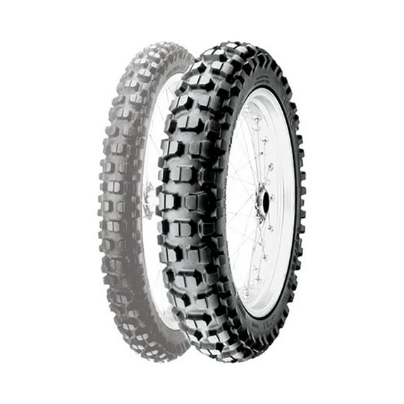 Pirelli MT21 Rallycross Dual Sport Rear Motorcycle Tire 120/80x18 (62R) Tube Type Compatible With KTM 450 EXC-F Six Days 2019
