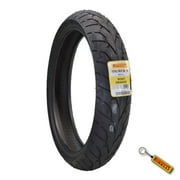Pirelli Night Dragon 130/60B19 M/C 61H REINFTL Cruiser Motorcycle Front Tire - Superior Traction & Handling for High-Performance Cruisers w/Keychain