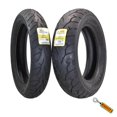 thumbnail image 1 of Pirelli Night Dragon Tire Set: 130/80B17 M/C 65H TL Front & 170/80B15 M/C 77H TL Rear Cruiser Motorcycle Tires - Superior Traction & Handling for High-Performance Cruisers with Keychain, 1 of 11