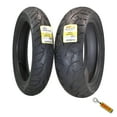 thumbnail image 1 of Pirelli Night Dragon Tire Set: 130/80B17 M/C 65H TL Front & 180/60B17 M/C 81H REINFTL Rear Cruiser Motorcycle Tires - Superior Traction & Handling for High-Performance Cruisers with Keychain, 1 of 11