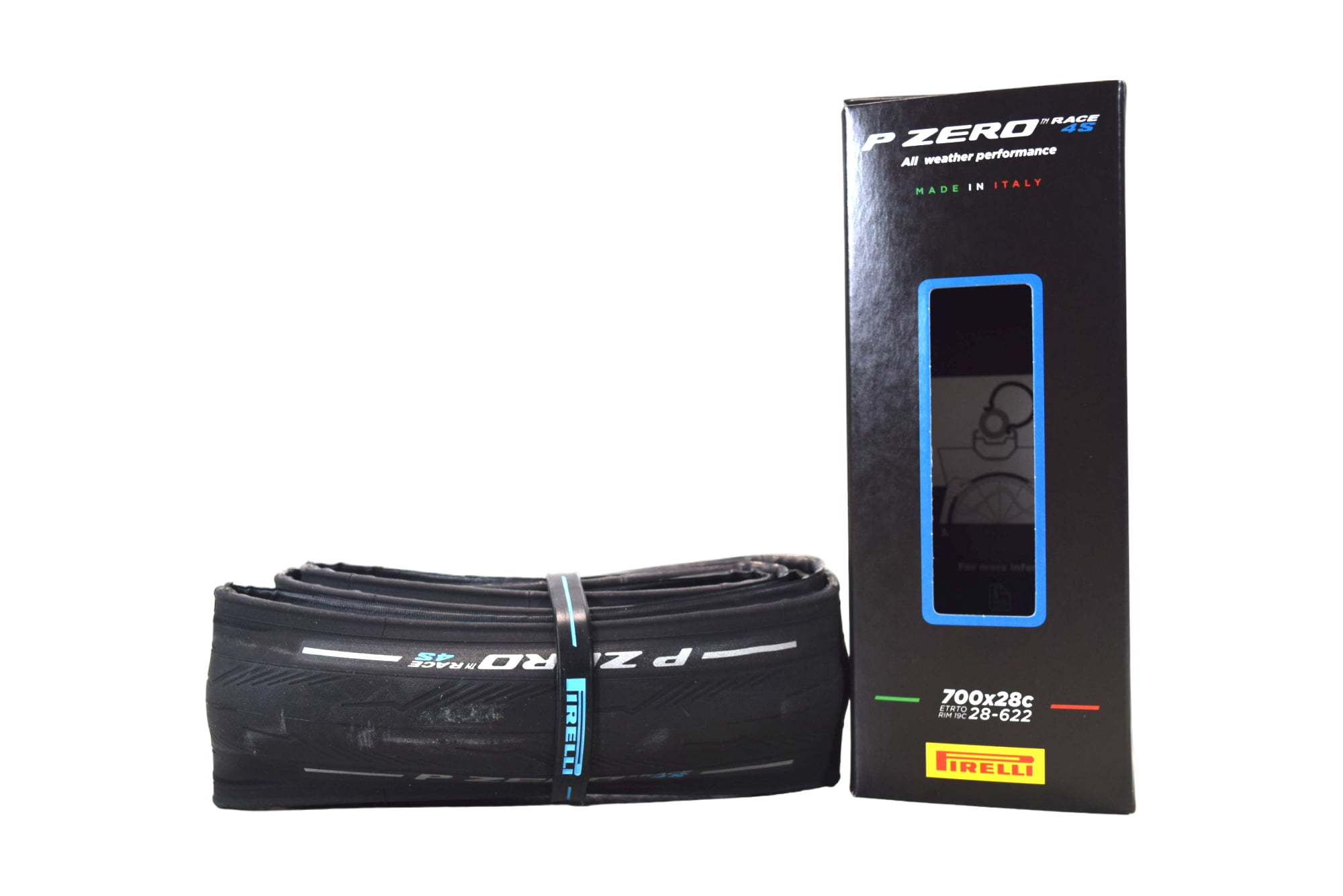 Pirelli P ZERO Race TLR 4S Road Tire 700x28C Folding Tubeless Ready 127TPI Black Walmart