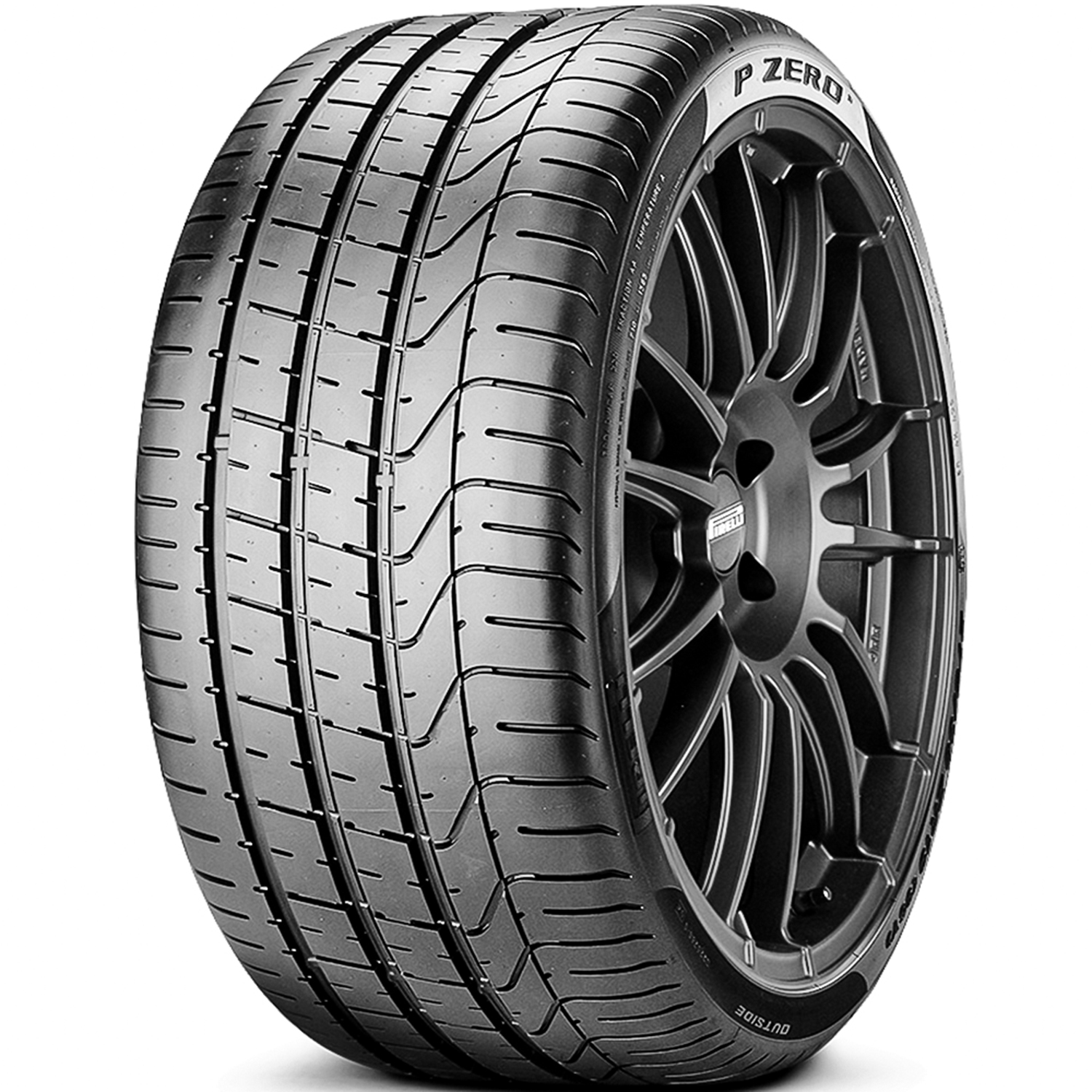 Pirelli P Zero Run Flat 205/45R17 84V High Performance Tire Fits: 2017-18 Hyundai Accent GLS, 2012-15 Kia Rio SX - image 1 of 7