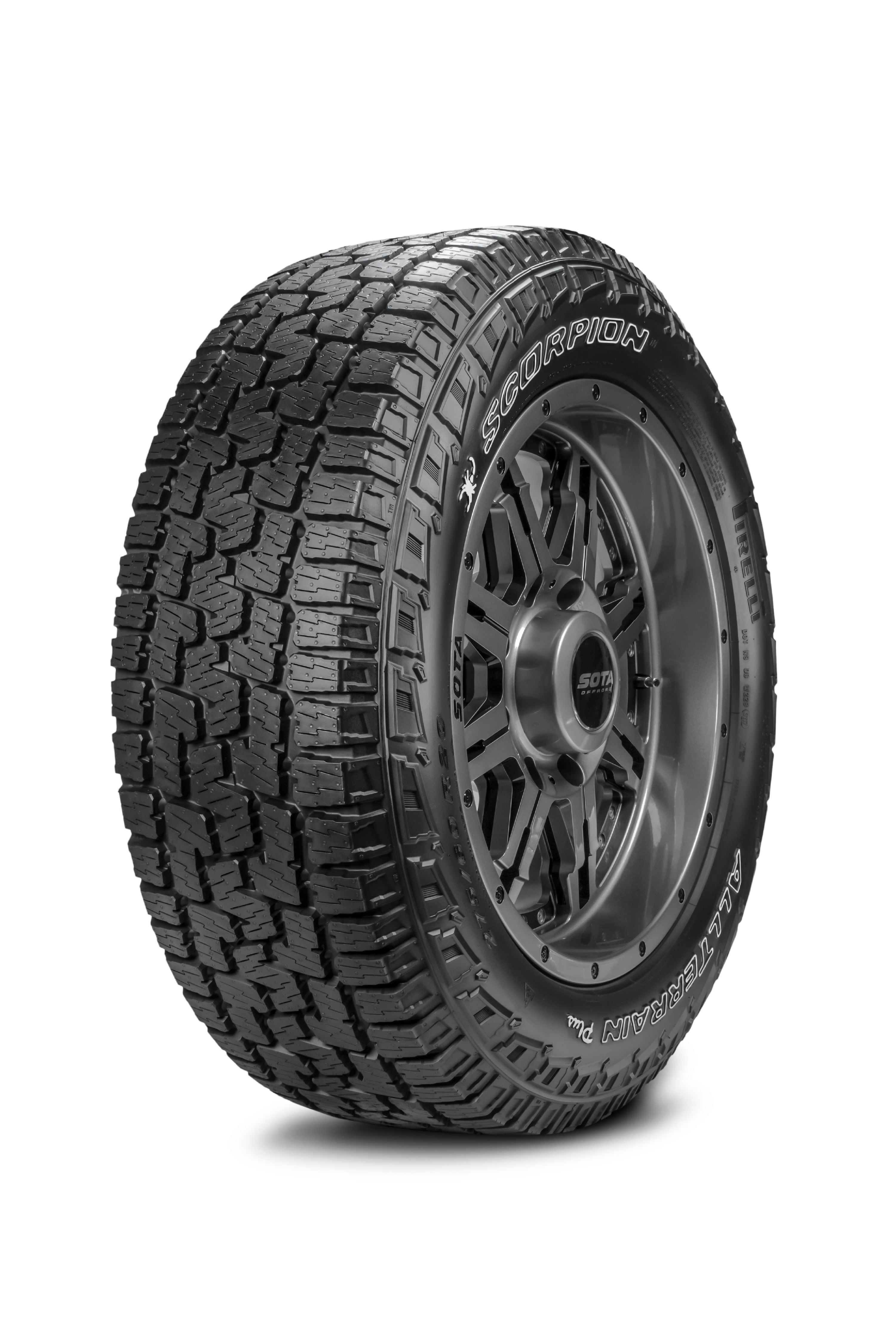 Pirelli Scorpion All Terrain Plus 235/80R17 120 R Tire Fits: 2011-18 Chevrolet Silverado 3500 HD LTZ, 2011-13 Ram 3500 Laramie Longhorn