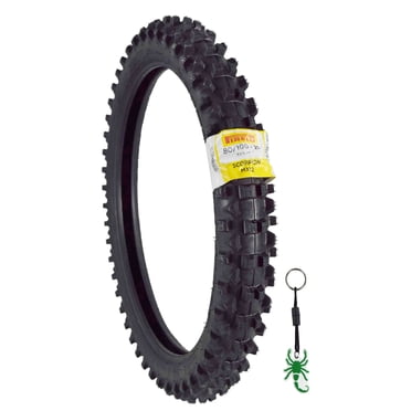 Pirelli Scorpion MX 32 Mid Hard 80/100-21 Front Dirt Bike Tire – 21 Inch