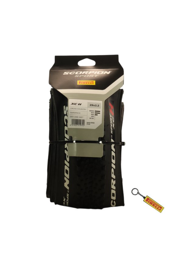 Scorpion Sport XC H 29X2.2 Folding Tire for Mountain Bikes w/Keychain