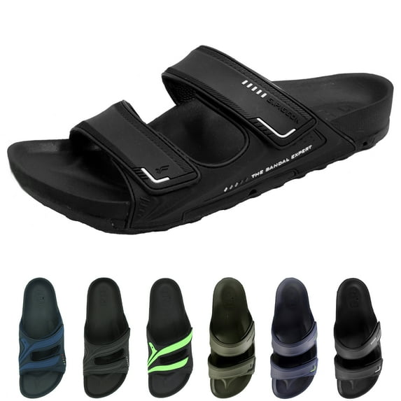 Pirogue Orthaheel Slide Sandals for Men & Women: Quick Dry, Light Weight, Adjustalbe Straps