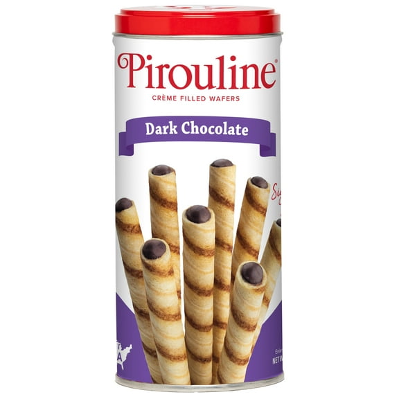 Pirouline Dark Chocolate Cream Filled Wafers, 3.5 oz.